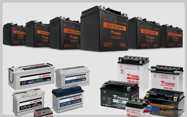 انواع باتری برای موتور سیکلت